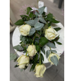 White Roses Sheaf funerals Flowers